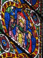 Kirchenfenster im Freiburger Münster