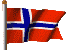 norska flaggan viftar